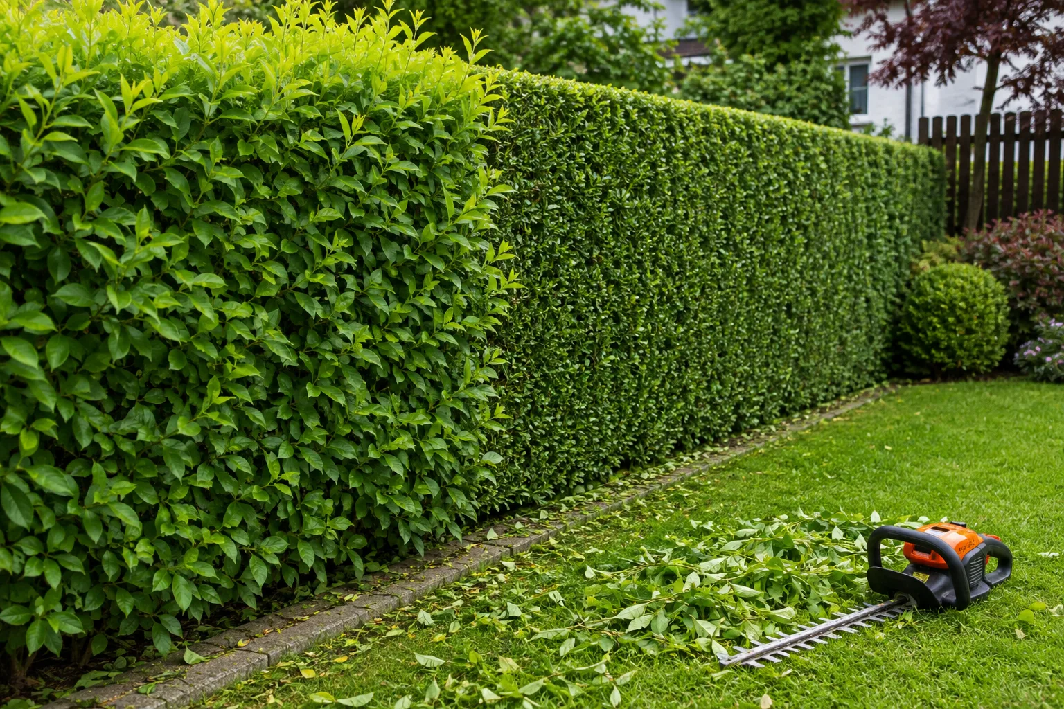 Heckenschnitt einer Gartenhecke – Kosten, Höhe und wichtige Preisfaktoren